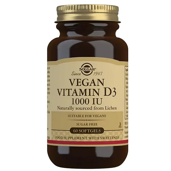 Solgar Vitamina D3 1000UI 60 Softgels