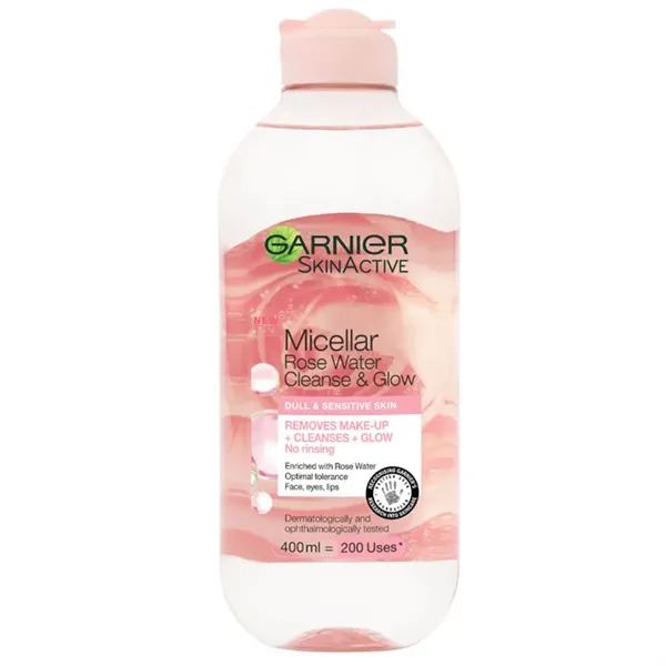 Garnier SkinActive Micellar Rose Water Cleanse And Glow 400ml