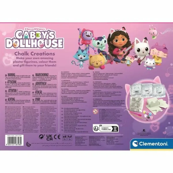 игра Clementoni Gabby´s Dollhouse Chalk Creation