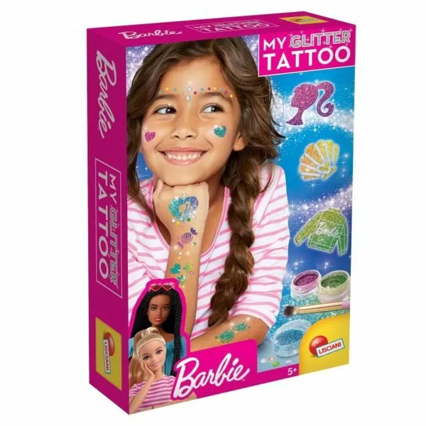 Pagaidu Tetovējumi Lisciani Giochi My Glitter Tatoo Purpurīns 20 Daudzums
