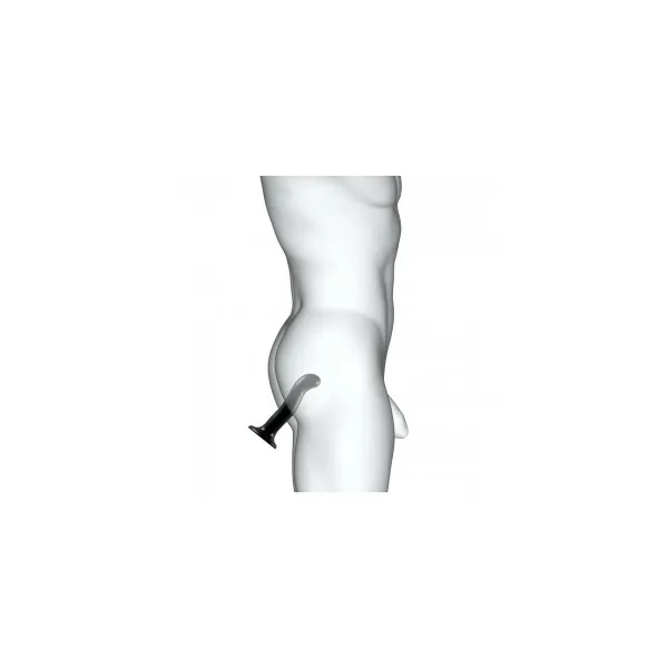 Vibratorius Strap-on-me POINT STIMULATOR M Juoda