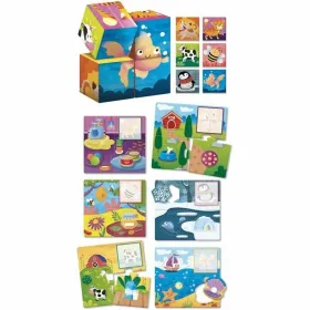 Образовательный набор Lisciani Giochi Cubes & Logic 2 in1 (FR)