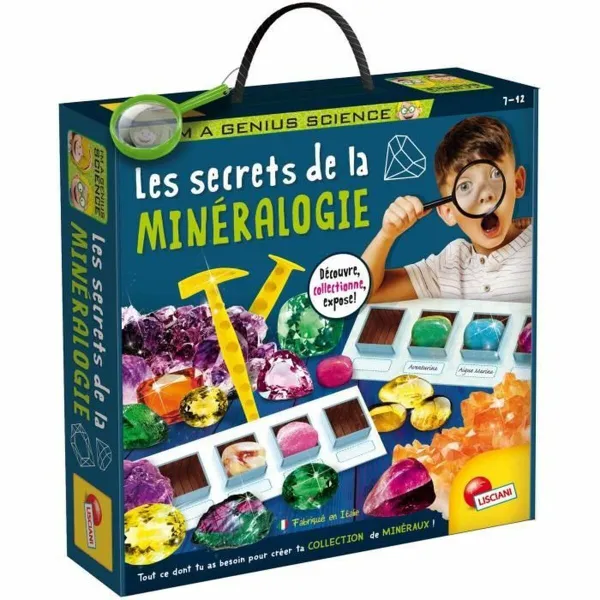 Dabaszinātņu Spēle Lisciani Giochi Mineralogy kit (FR)