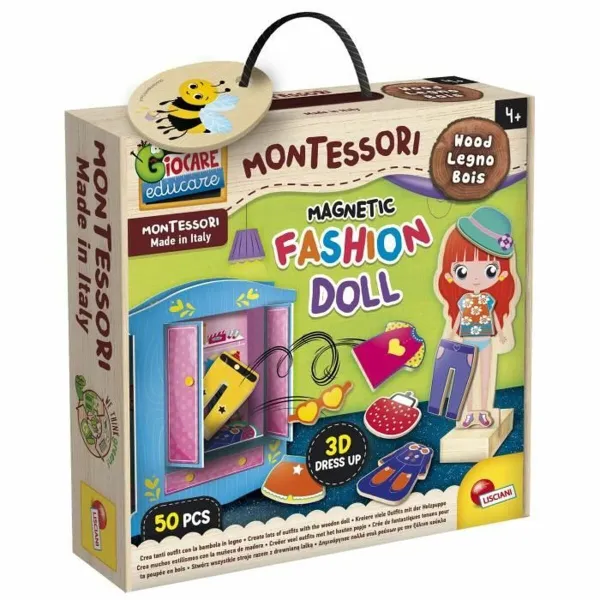 Izglītojošā Spēle Lisciani Giochi Magnetic Fashion Doll (FR)