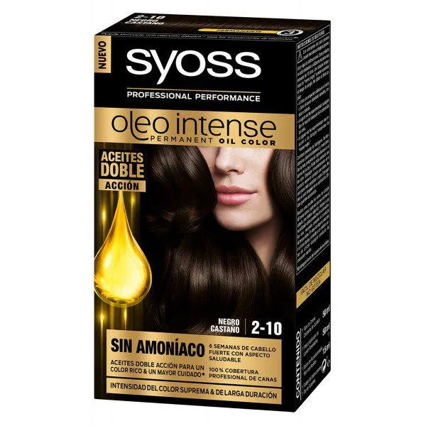 Syoss Olio Intense Tinte Sin Amoniaco 3,22-Violín 5 U