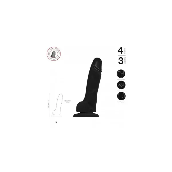 Dildo Strap-on-me Realistic Melns M