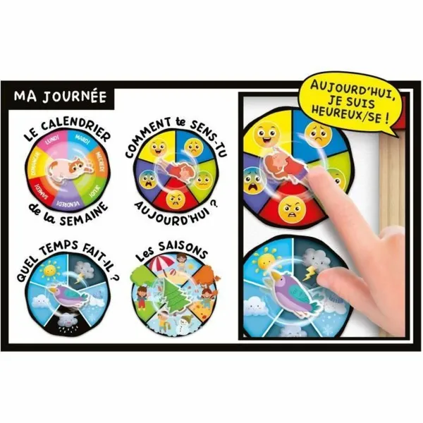 Izglītojošā Spēle Lisciani Giochi Calendrier, saisons et émotions