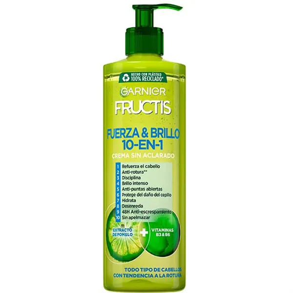 Garnier Fructis Srength And Shine 10 in 1 Leave On Cream 400ml