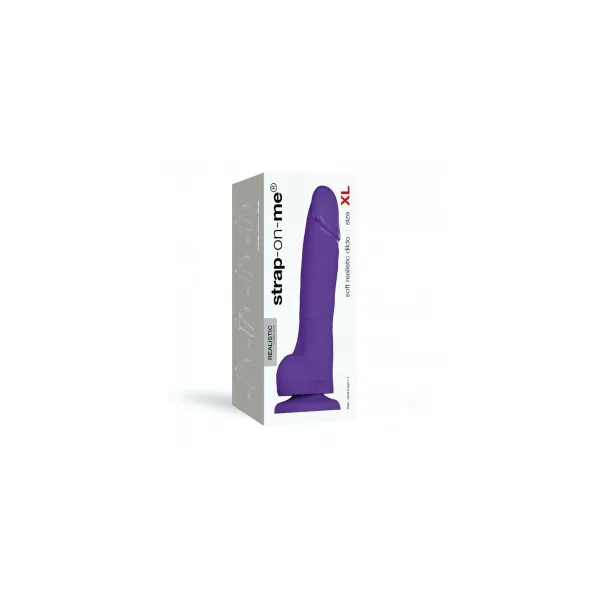 Vibratorius Strap-on-me 6015926 Purpurinė XL