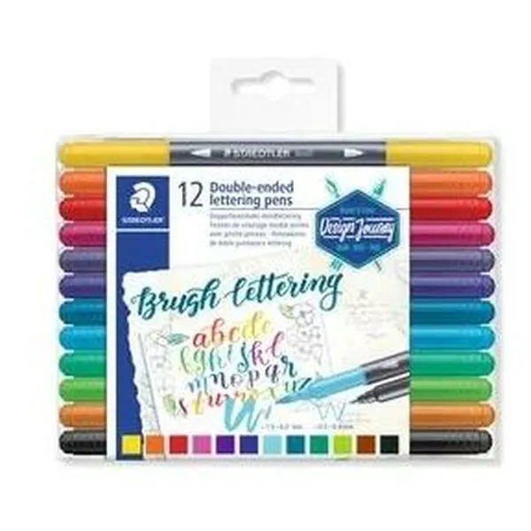 Набор маркеров Staedtler 3004 TB12 Разноцветный (12 Предметы)