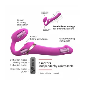 Vibraator Strap-on-me 6017425 Roosa