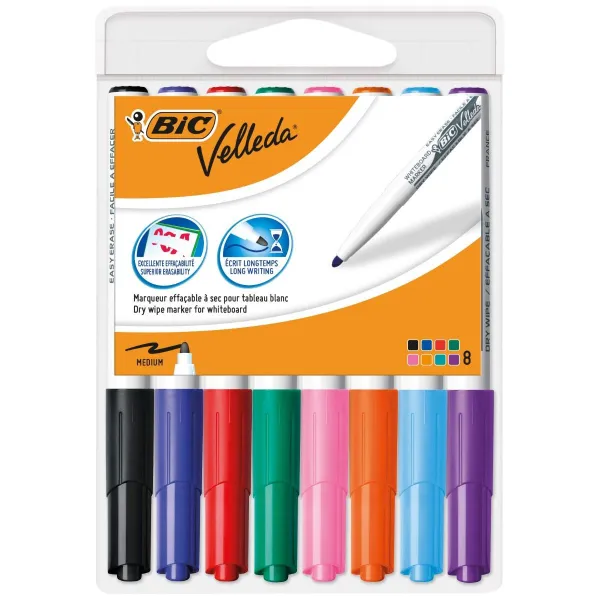Lentos žymeklis Bic 503844 Spalvotas 8 Dalys