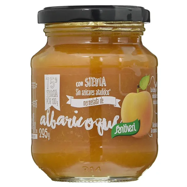 Santiveri Apricot Jam With Stevia 295g