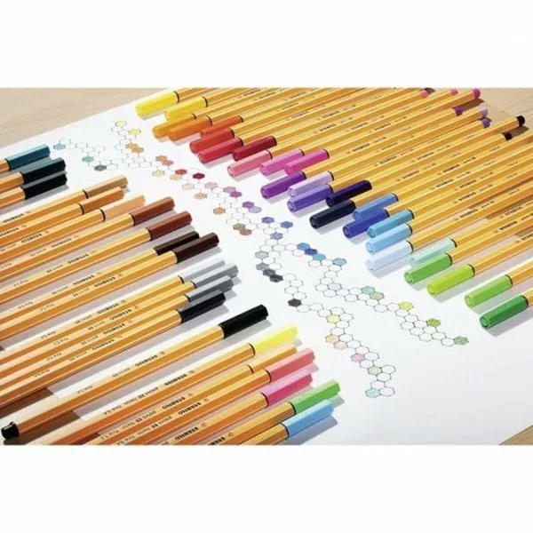 Set of Felt Tip Pens Stabilo 8820-03 Multicolour 0,4 mm (20 Pieces)