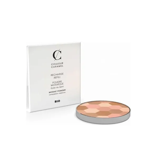 Couleur Caramel Caramel Terre Polvos Compactos N232 Teint Clair Recarga 1un