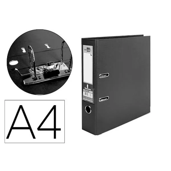 Gredzenveida stiprinājums Liderpapel AZ26 Melns A4 (1 gb.)