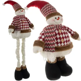 Jouluinen lumiukko - Teleskooppinen 105 cm Ruhhy 22341