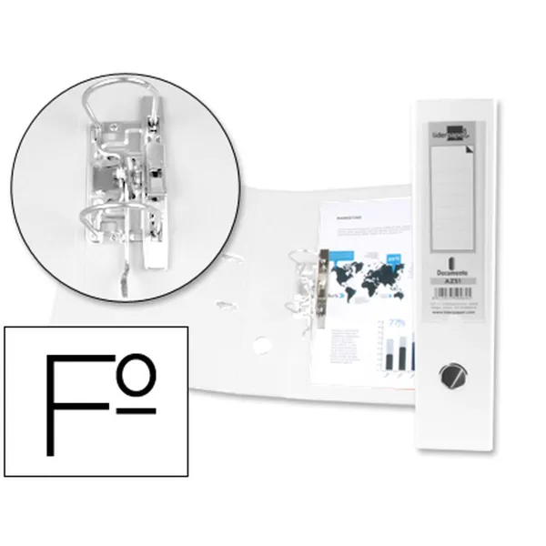 Gredzenveida stiprinājums Liderpapel AZ51 Dzeltens