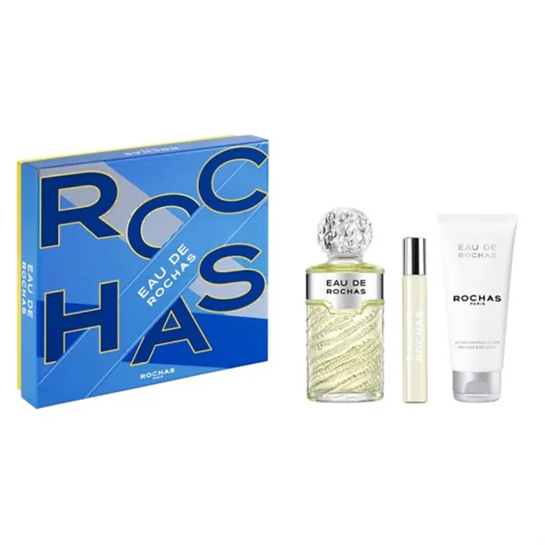 Rochas Eau Rochas Eau Toilette Spray 100ml Set 3 Pieces