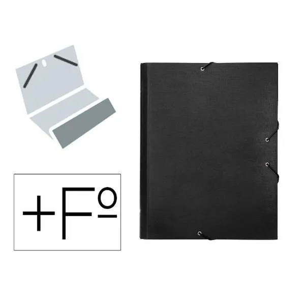 Papkė su skyriais Liderpapel CS02 A4 Juoda