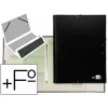 Папка-классификатор Liderpapel CS02 A4 Чёрный