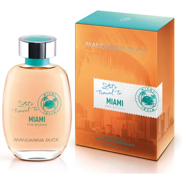 Mandarina Duck Miami Woman Eau De Toilette Spray 100ml