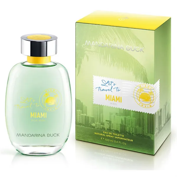 Mandarina Duck Miami Man Eau De Toilette Spray 100ml 