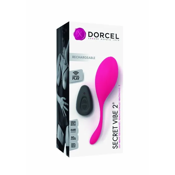 Vibrators Egg Dorcel Control Secret Vibe 2