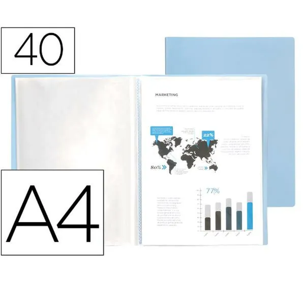 Kaust Liderpapel EC82 Sinine A4