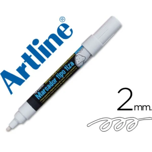Baltās tāfeles marķieris Artline EPW-4-BL Balts