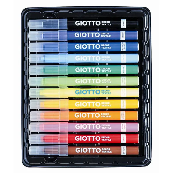 Tussisetti Giotto F49490000 Monivärinen (12 Kappaletta)