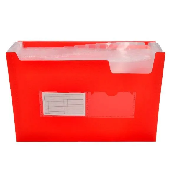 Organizatora Mape Liderpapel FU11 Sarkans A4