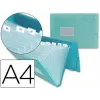 Папка-классификатор Liderpapel FU13 Зеленый A4