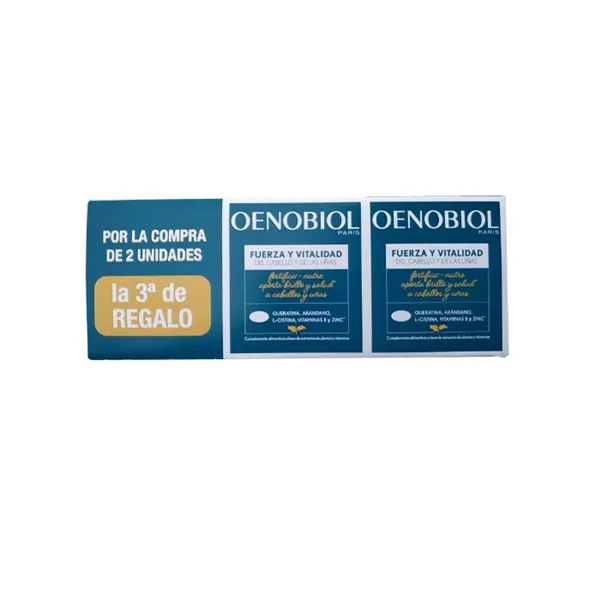 Oenobiol Strength & Vitality Hair & Nails 3x30 Capsules