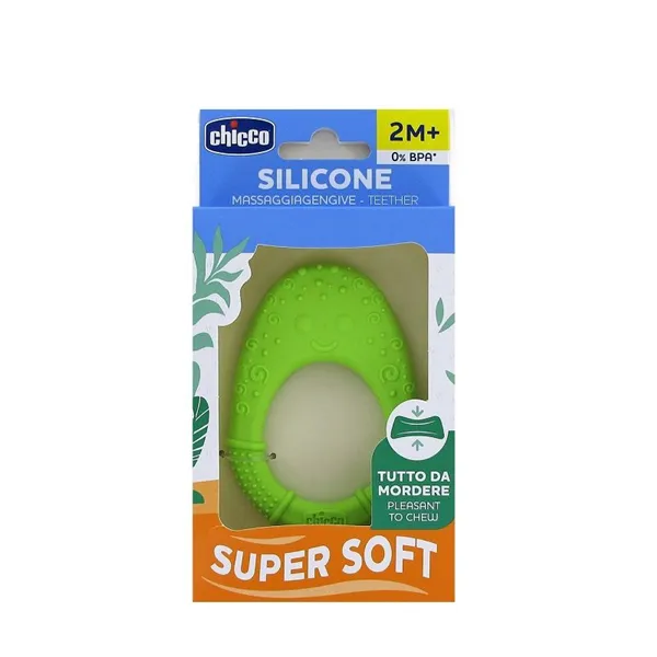 Chicco Supersoft Avocado Teether 2M+