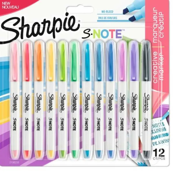 Tussisetti Sharpie 2138233 Monivärinen