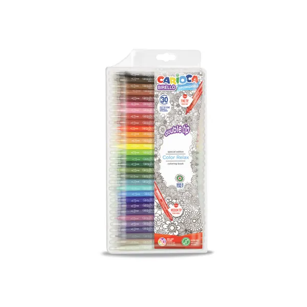 Žymeklių rinkinys Carioca 42841 Spalvotas (30 Dalys)