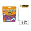 Набор маркеров Bic 8289641 Разноцветный (10 Предметы)