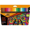 Tussisetti Bic 978035 Musta Monivärinen 24 Kappaletta