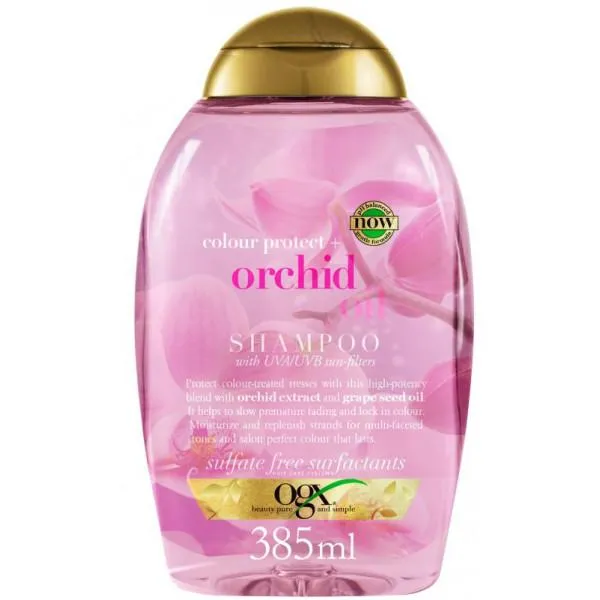 Ogx Orchid Oil Fade-Defying Hair Shampoo 385ml