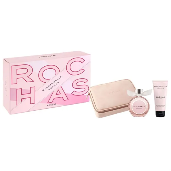 Rochas Mademoiselle Eau De Perfume Spray 90ml Set 3 Pieces