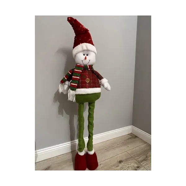 Ziemassvētku sniegavīrs - teleskopisks 95 cm Ruhhy 22331