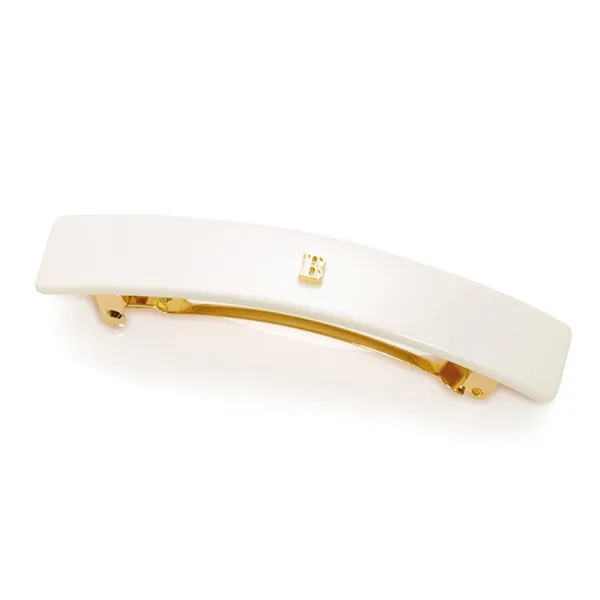 Balmain Hair Clip Medium White