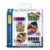 Permanent marker Staedtler 317 C14 1 mm Multicolour