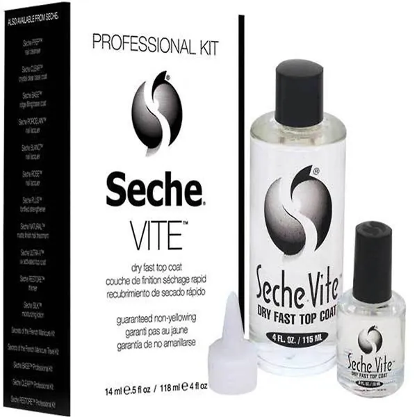 Seche Top Coat Dry Fast Lote 2 Piezas