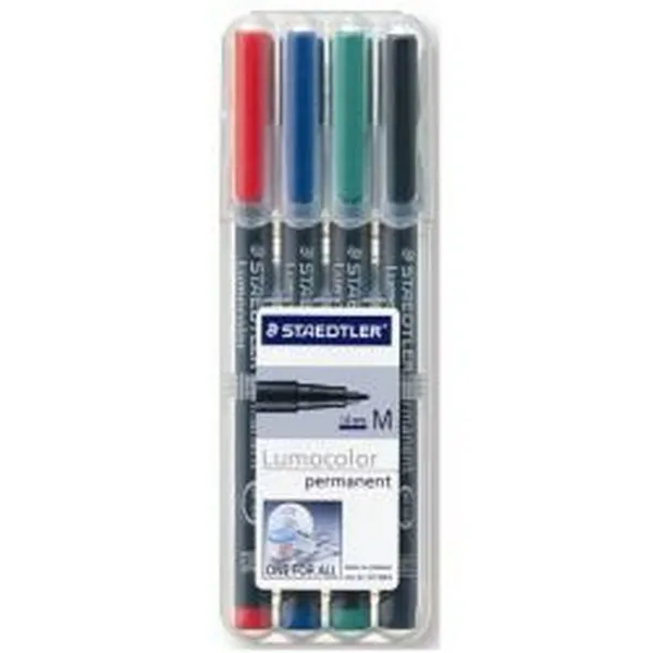 Set of Felt Tip Pens Staedtler 317WP 4 1 mm Multicolour 4 Pieces (4 Units)