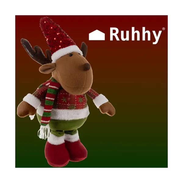 Christmas reindeer - telescopic 95cm Ruhhy 22329