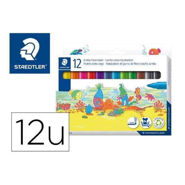 Nutrinamas pasaulio žemėlapis Staedtler Noris 340