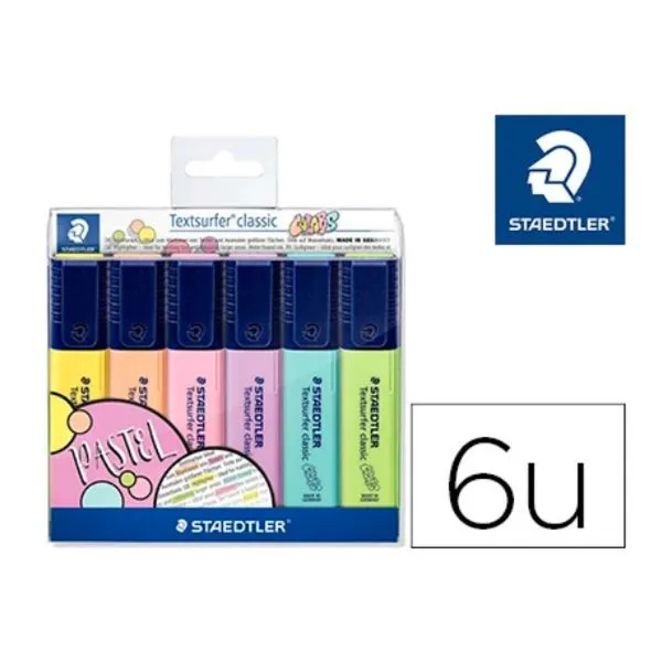 Fluorescent Marker Set Staedtler 364 C (6 Units)