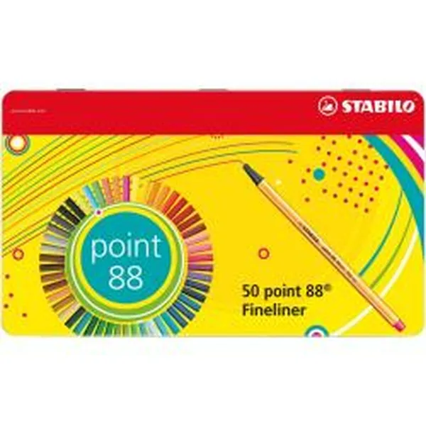 Карта Мира для Скобления Stabilo point 88 50 Предметы (50 штук)